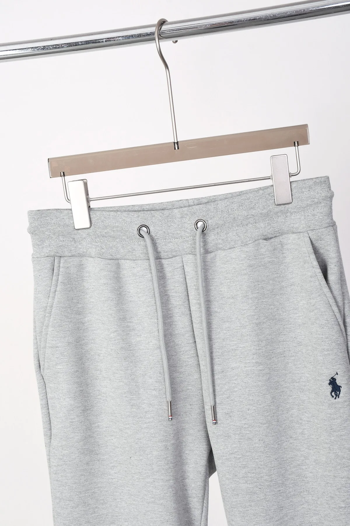P210 2780#RL Ralph Lauren pony embroidered velvet sweatpants trousers Color: black royal blue gray Size: M-XXL Fabric: 500g composite Austrian velvet Can be matched with 2817 velvet suit